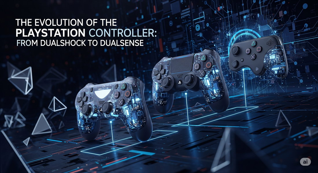 The Evolution of the PlayStation Controller From DualShock to DualSense